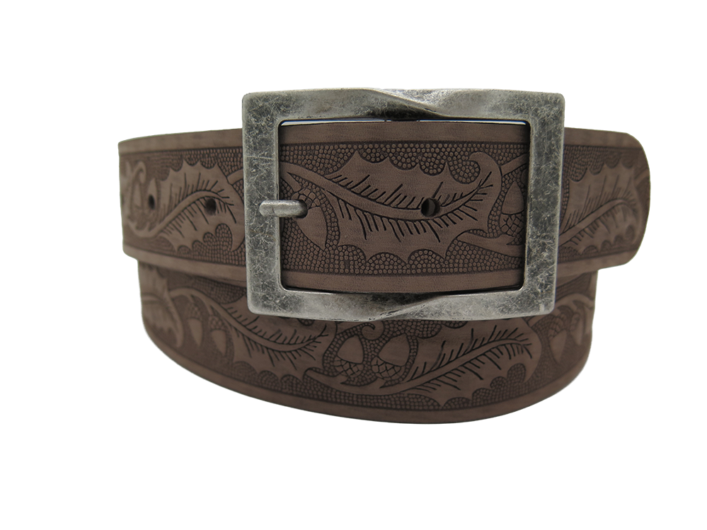 Ledergurt Branding Eichel 40mm (11073/72-40)